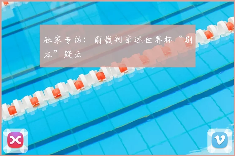 独家专访:前裁判亲述世界杯“剧本”疑云