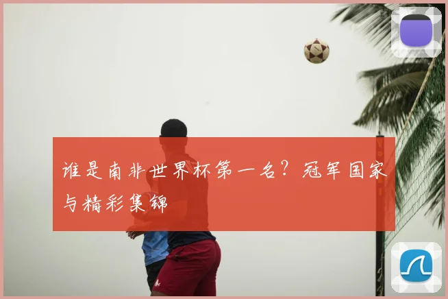 谁是南非世界杯第一名？冠军国家与精彩集锦