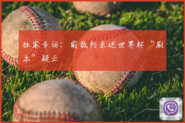 独家专访:前裁判亲述世界杯“剧本”疑云